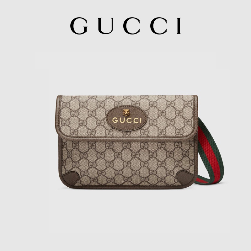 ขายกระเป๋า GUCCI Neo Vintage Gucci GG Supreme canvas belt bag / shoulder ba ราคาถูก
