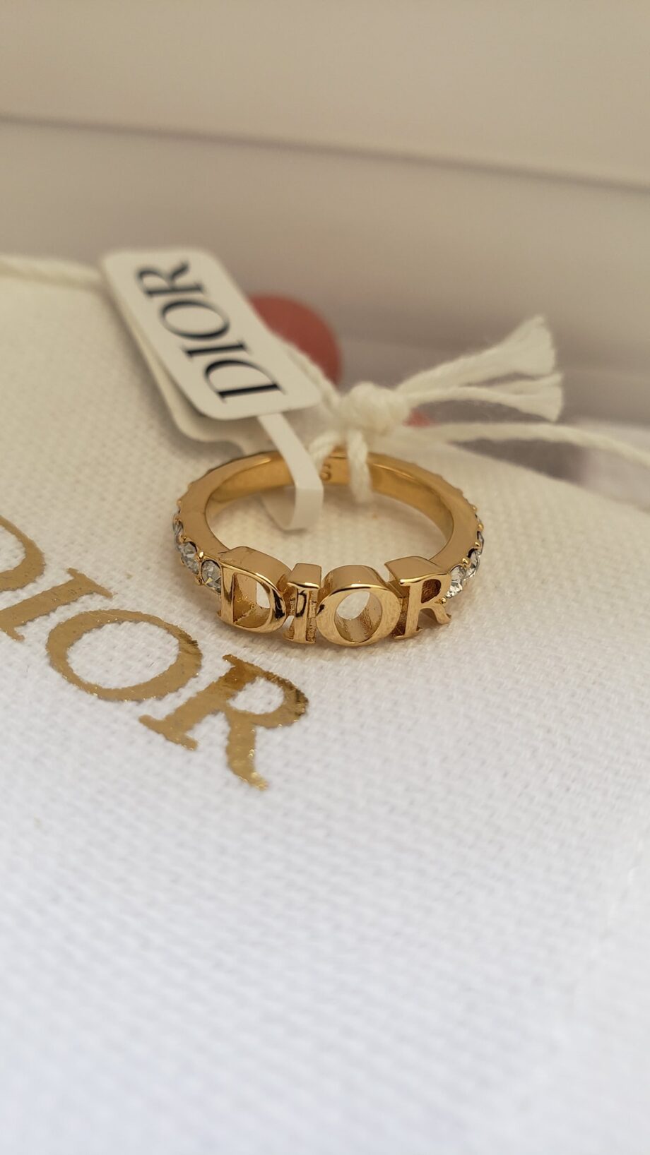 Dior Ring แหวนแบรนด์เนม ราคาถูก ของแท้ มือ 1