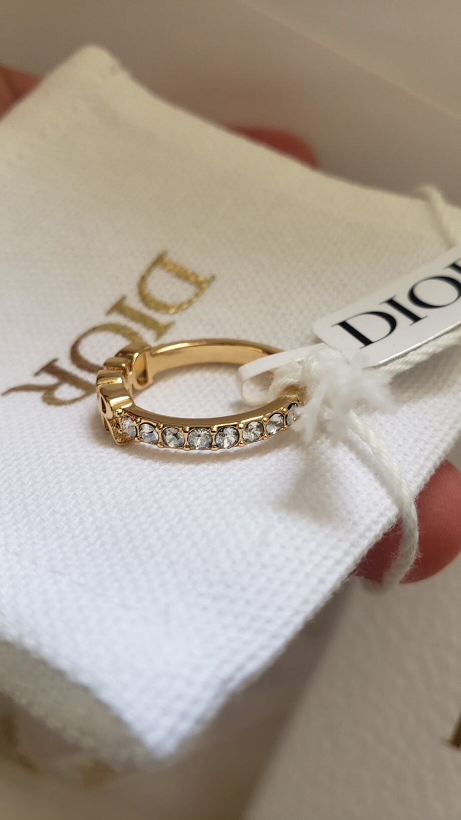 Dior Ring แหวนแบรนด์เนม ราคาถูก ของแท้ มือ 1