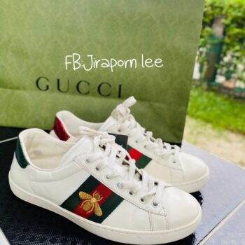 Gucci Ace Embroidered Sneakers ขายรองเท้าแบรนด์เนมราคาถูก