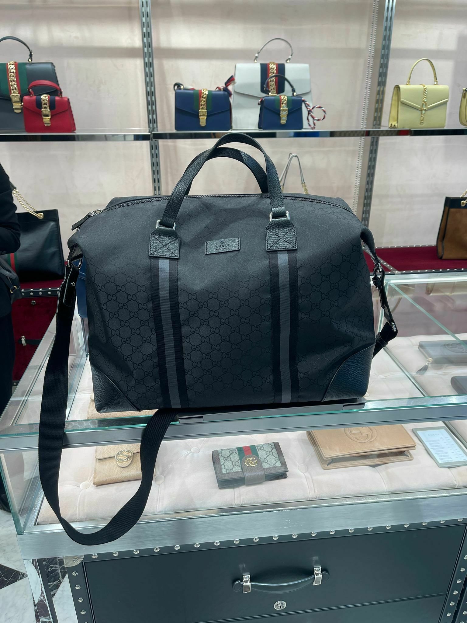 Gucci Nylon Travel Bag ขายกระเป๋าแบรนดเนมราคาถูก