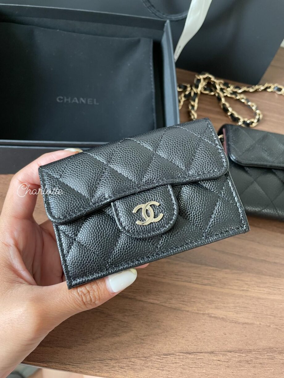 Chanel Flap Card Holder ของใหม่มือ1 ซื้อสดซื้อผ่อนได้เลยจ้า