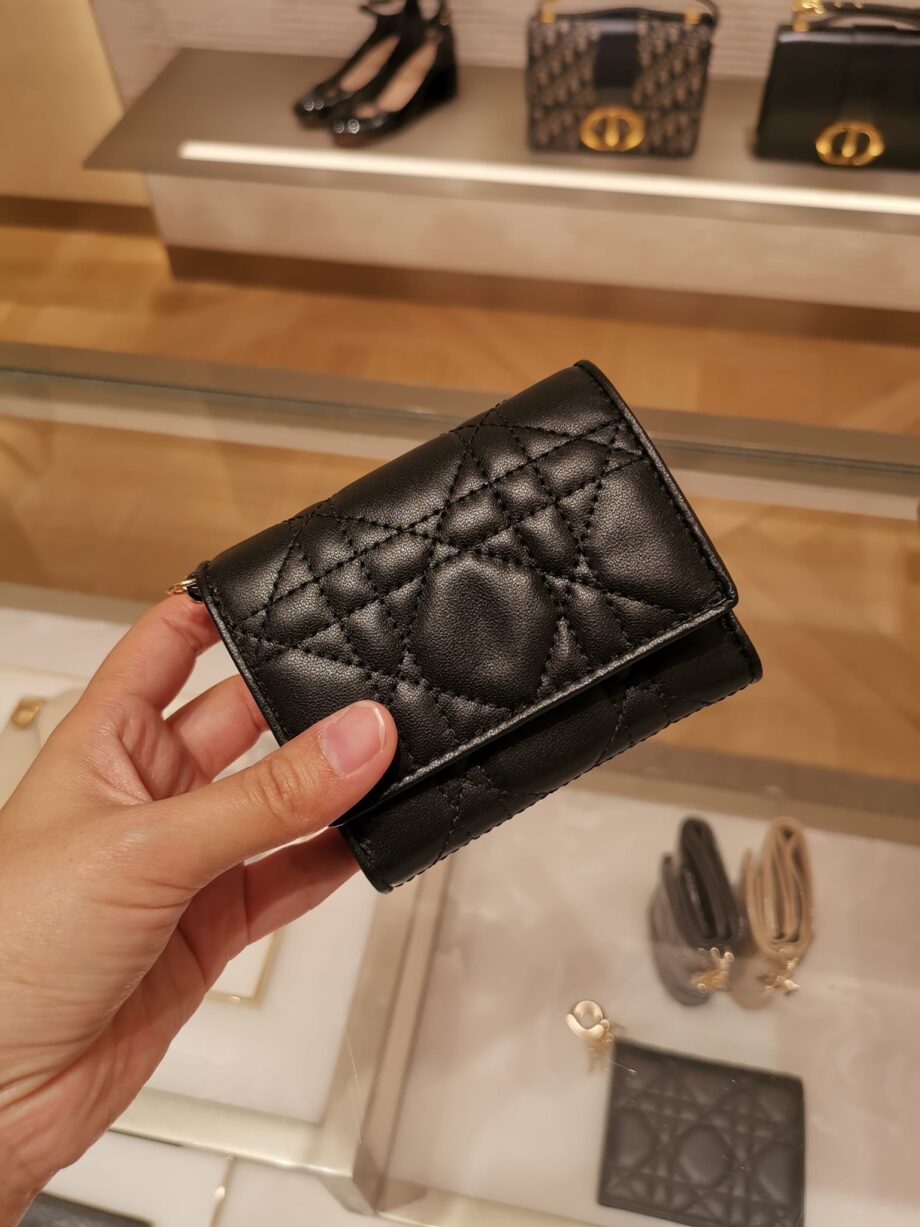 mini lady dior wallet 2023